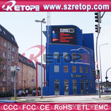 P16mm Video Pantalla LED Electronicas a Full Color De Exterior PARA Montaje Fijo